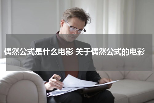 偶然公式是什么电影 关于偶然公式的电影