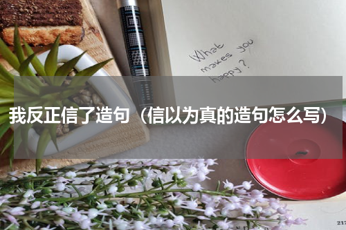 我反正信了造句（信以为真的造句怎么写）