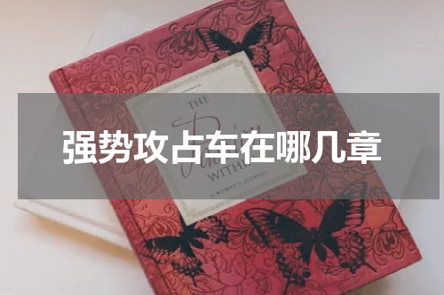 强势攻占车在哪几章