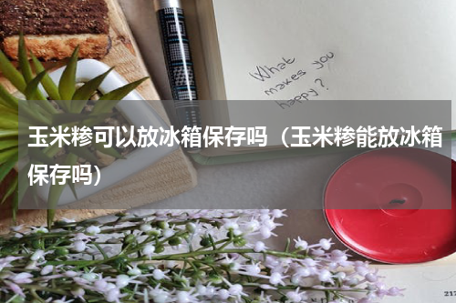 玉米糁可以放冰箱保存吗（玉米糁能放冰箱保存吗）