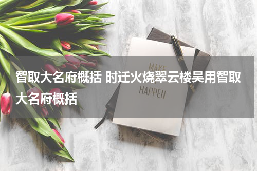 智取大名府概括 时迁火烧翠云楼吴用智取大名府概括