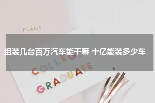 组装几台百万汽车能干嘛 十亿能装多少车