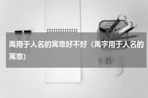 禹用于人名的寓意好不好（禹字用于人名的寓意）