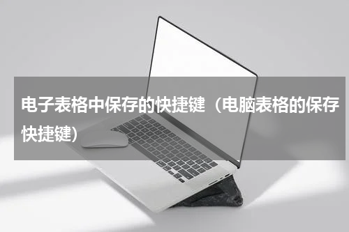 电子表格中保存的快捷键（电脑表格的保存快捷键）