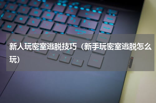 新人玩密室逃脱技巧（新手玩密室逃脱怎么玩）