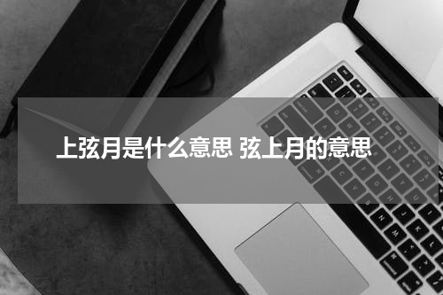上弦月是什么意思 弦上月的意思
