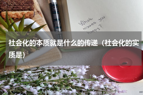 社会化的本质就是什么的传递（社会化的实质是）