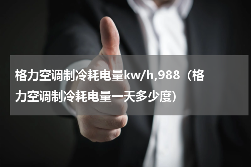 格力空调制冷耗电量kw/h,988（格力空调制冷耗电量一天多少度）
