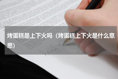 烤蛋糕是上下火吗（烤蛋糕上下火是什么意思）