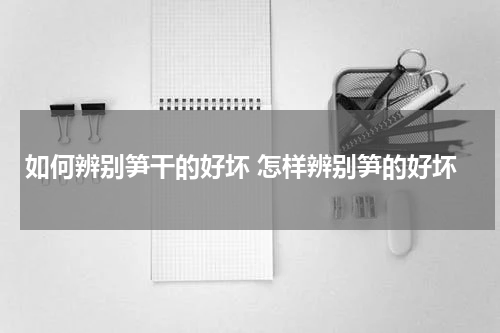 如何辨别笋干的好坏 怎样辨别笋的好坏