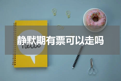 静默期有票可以走吗