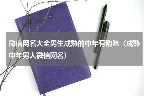 微信网名大全男生成熟的中年有韵味（成熟中年男人微信网名）