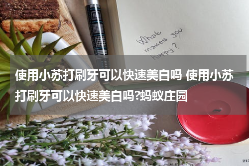 使用小苏打刷牙可以快速美白吗 使用小苏打刷牙可以快速美白吗?蚂蚁庄园