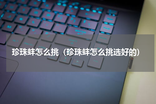 珍珠蚌怎么挑（珍珠蚌怎么挑选好的）