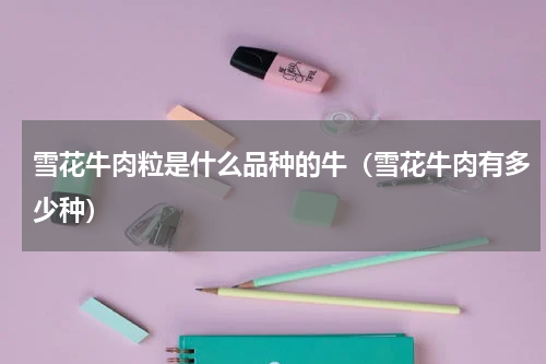 雪花牛肉粒是什么品种的牛（雪花牛肉有多少种）