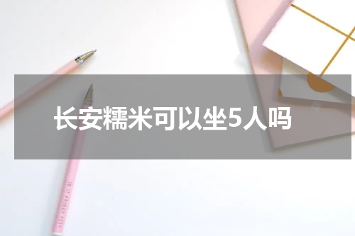 长安糯米可以坐5人吗