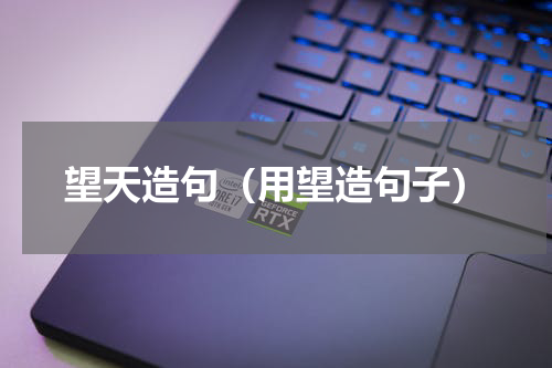 望天造句（用望造句子）