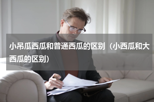 小吊瓜西瓜和普通西瓜的区别（小西瓜和大西瓜的区别）