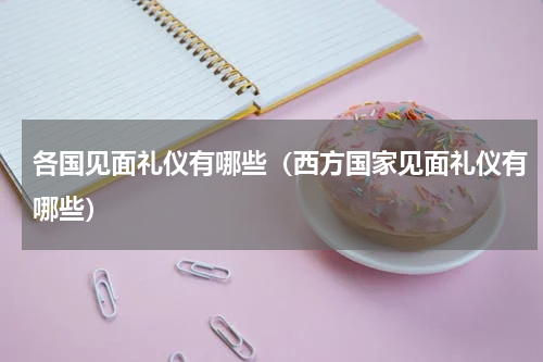 各国见面礼仪有哪些（西方国家见面礼仪有哪些）