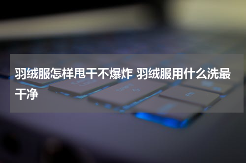 羽绒服怎样甩干不爆炸 羽绒服用什么洗最干净