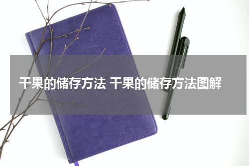 干果的储存方法 干果的储存方法图解
