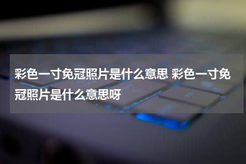 彩色一寸免冠照片是什么意思 彩色一寸免冠照片是什么意思呀