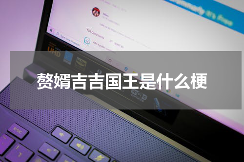 赘婿吉吉国王是什么梗