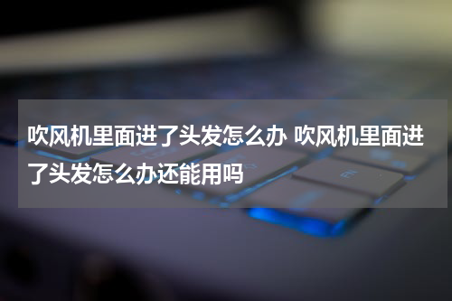 吹风机里面进了头发怎么办 吹风机里面进了头发怎么办还能用吗