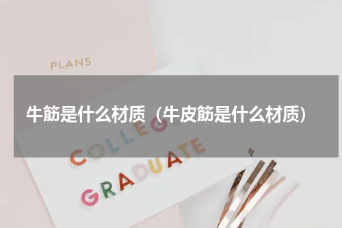 牛筋是什么材质（牛皮筋是什么材质）