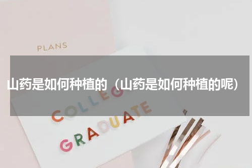 山药是如何种植的（山药是如何种植的呢）