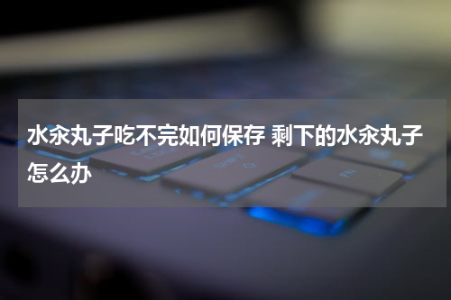 水汆丸子吃不完如何保存 剩下的水汆丸子怎么办