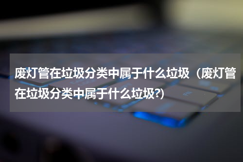 废灯管在垃圾分类中属于什么垃圾（废灯管在垃圾分类中属于什么垃圾?）