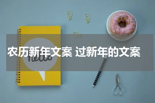 农历新年文案 过新年的文案