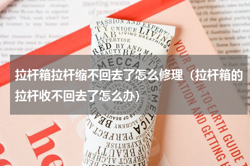 拉杆箱拉杆缩不回去了怎么修理（拉杆箱的拉杆收不回去了怎么办）