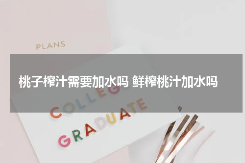 桃子榨汁需要加水吗 鲜榨桃汁加水吗