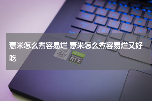 薏米怎么煮容易烂 薏米怎么煮容易烂又好吃