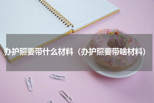办护照要带什么材料（办护照要带啥材料）