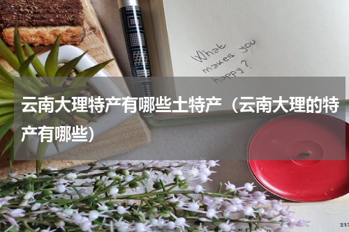 云南大理特产有哪些土特产（云南大理的特产有哪些）