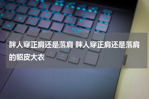 胖人穿正肩还是落肩 胖人穿正肩还是落肩的貂皮大衣