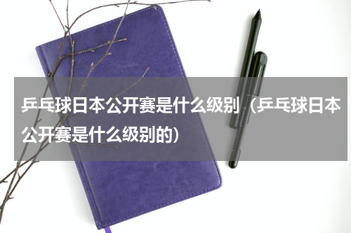 乒乓球日本公开赛是什么级别（乒乓球日本公开赛是什么级别的）