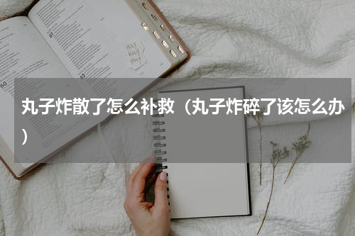 丸子炸散了怎么补救（丸子炸碎了该怎么办）