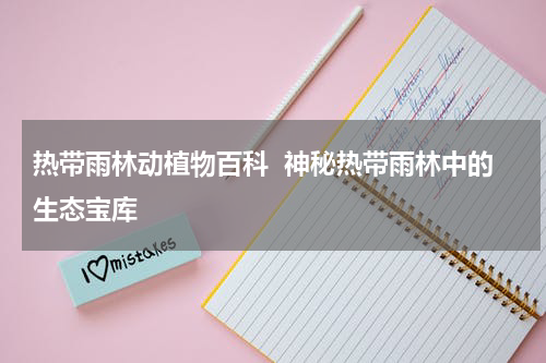 热带雨林动植物百科  神秘热带雨林中的生态宝库