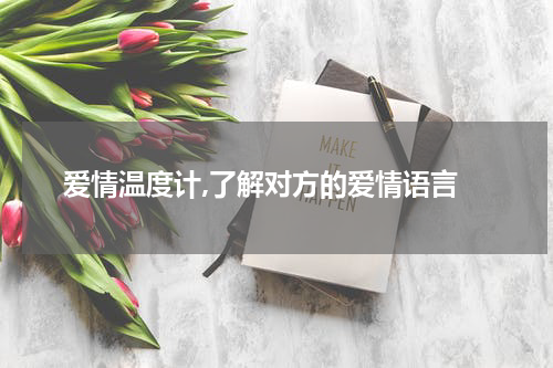  爱情温度计,了解对方的爱情语言