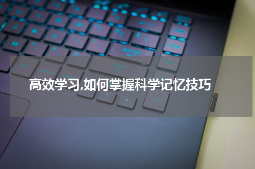  高效学习,如何掌握科学记忆技巧