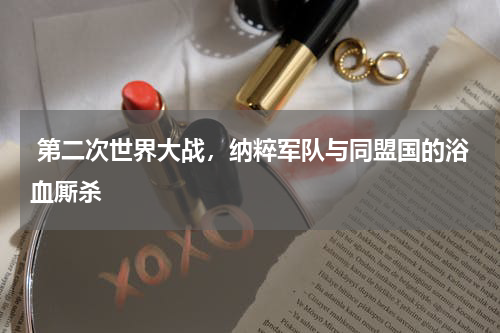  第二次世界大战，纳粹军队与同盟国的浴血厮杀