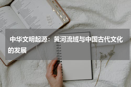  中华文明起源：黄河流域与中国古代文化的发展