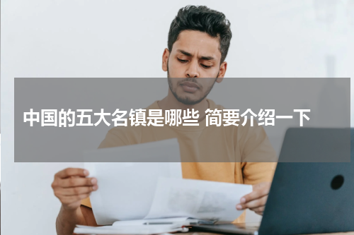  中国的五大名镇是哪些 简要介绍一下