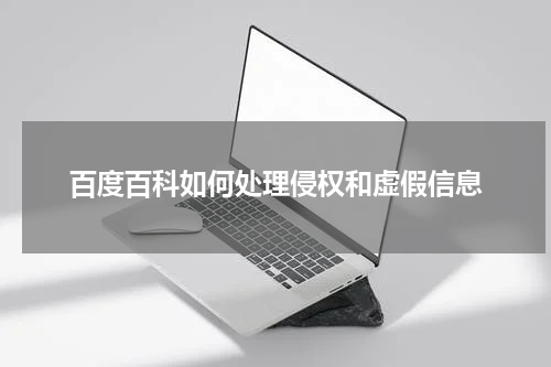 百度百科如何处理侵权和虚假信息