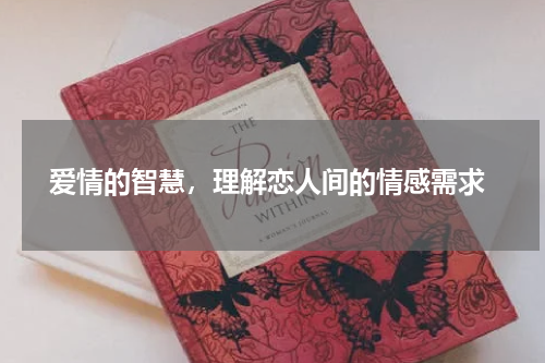  爱情的智慧，理解恋人间的情感需求