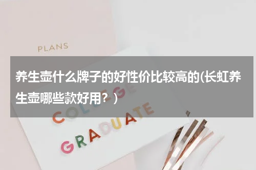 养生壶什么牌子的好性价比较高的(长虹养生壶哪些款好用？)